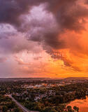 Stormy Sunset at UW-La Crosse